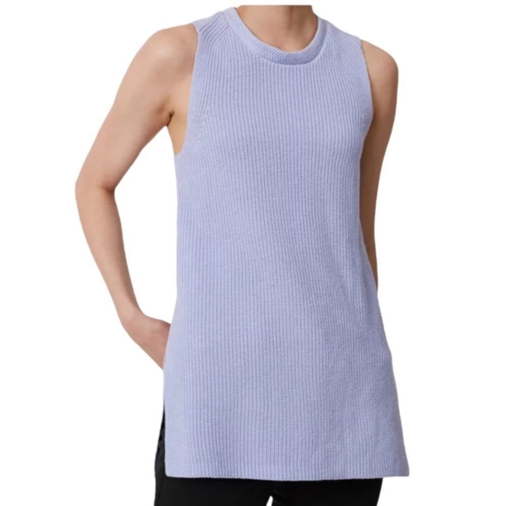 Loft Sleeveless Long Knit Tunic